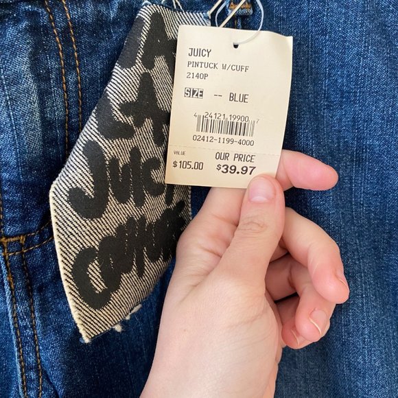 *NWT* Women’s  Juicy Couture Jeans Size 32 - Picture 3 of 5